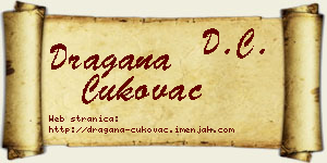 Dragana Cukovac vizit kartica